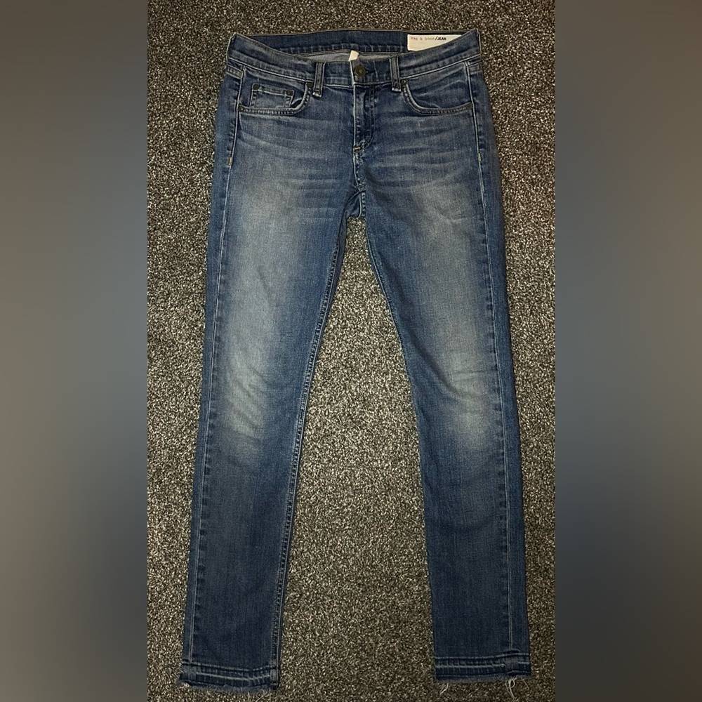 Rag & Bone Dre Low Rise Slim Jeans